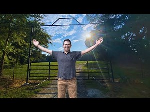 Homestead Gate Installation | Mighty Mule Solar Gate Opener