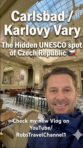 Carlsbad - Karlovy Vary | The Hidden UNESCO spot of Czech Republic 🇨🇿 👉 Check My New Vlog!