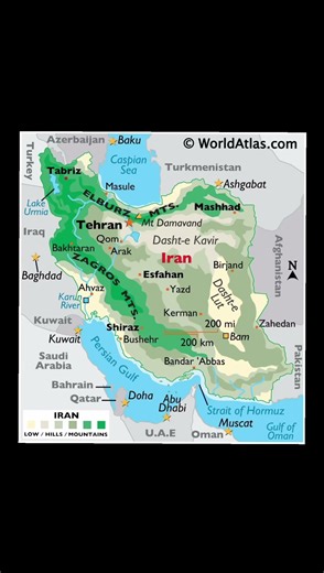 Map of Iran