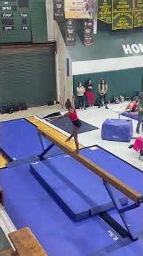 Zoë’s 1st Beam Routine in Level 5 9.125