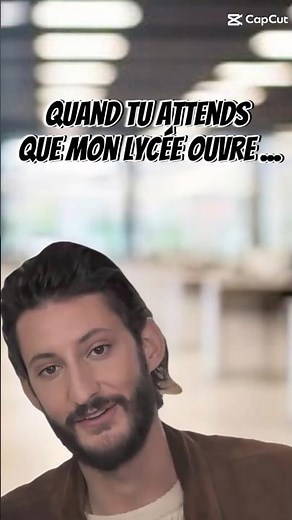 Quand tu attends que Mon Lycée ouvre 😅 #bac #motivation #lycee