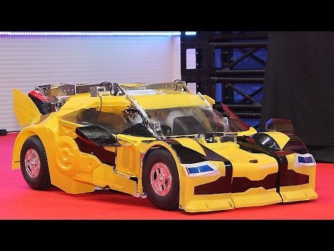 驚愕の完全自動変形！「トランスフォーマー」最新型がお披露目！「バンブルビー クォーター」Fully automatic TRANSFORMERS #Transformers
