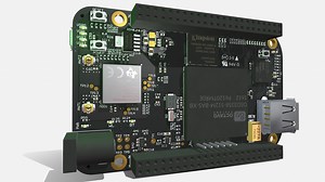 BeagleBoard Black Wireless - 3D model by F2A (@Fa_Sketch)