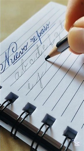 Cómo escribir el abecedario en minúscula. Parte 1/2 #caligrafia #cursiva #handwriting #letrasbonitas