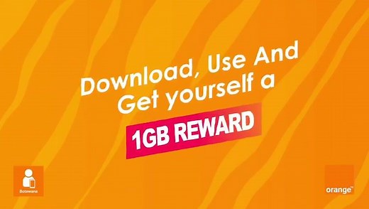 Get FREE 1GB to stream or download from any site when you download and use Orange Yame App. Customer benefits only once. Data will be credited the following week. Go to http://yame.orange.co.bw. Ts&Cs apply | Orange