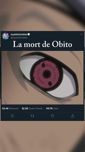 La mort de Obito 😔 | Naruto |#anime #animeedit #shorts #naruto #narutoshippuden