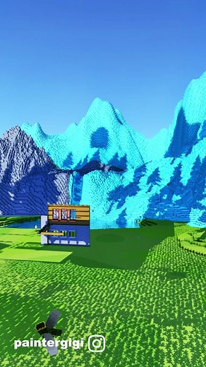 Unique Mouse House Lodge Build in Minecraft