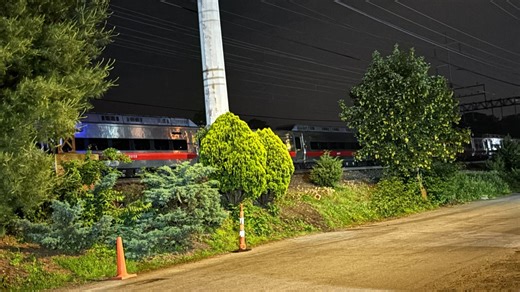 Crews make repairs after downed power lines cause massive train delays in CT