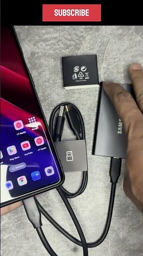 Samsung Portable SSD T7 With Oneplus 9 Pro