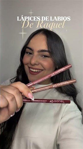 ¡Probé los NUEVOS delineadores de labios de Cosméticos Raquel! 💋✨ ¿Cuál es tu favorito? #Maquillaje