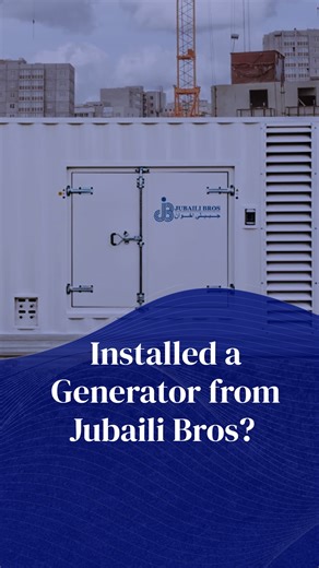 2.7K views · 78 reactions | Your Jubaili Bros generator isn’t just a product! It’s an investment in reliable power. With our after-sales experience and our exclusive warranty, we help you: ✅ Prevent downtime ✅ Extend product lifespan ✅ Keep operations running smoothly ⚡ Partner with us today. #JubailiBros #EnergySolutions #Generators #Maintenance #AfterSalesSupport | Jubaili Bros | Facebook