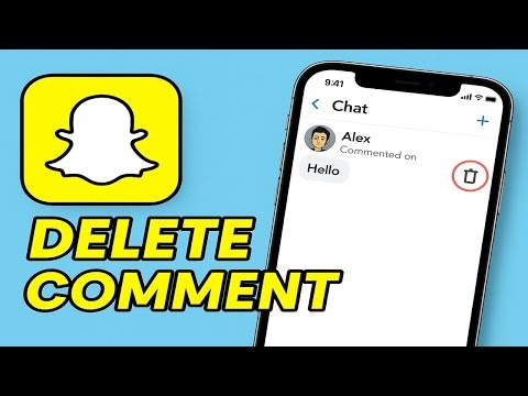 How To Delete Comment On Snapchat (2025)