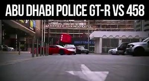 Abu Dubai Police GT-R Vs 458 | Life On Two Wheels