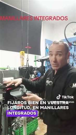 Manillares integrados | Taller de reparación de bicicletas en Leganés | #shorts #ciclismo #mtb
