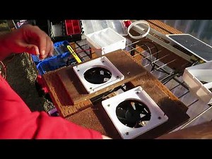 DIY Greenhouse Cooling - Installing Solar Fans in a Greenhouse