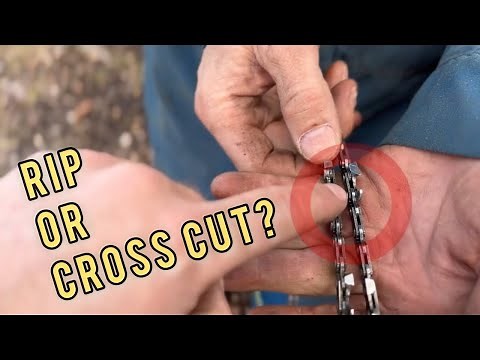 Chainsaw Milling, Which Is Better: Rip Chain or Cross Cut Chain?