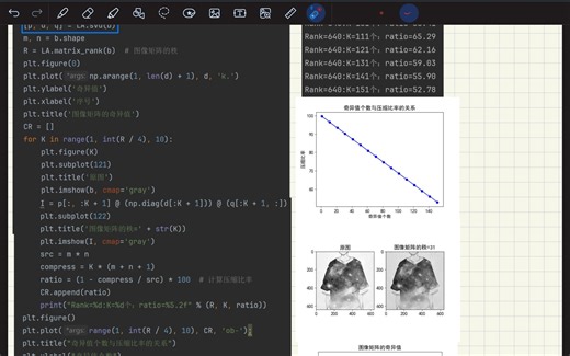 Python数学建模- SVD图像压缩