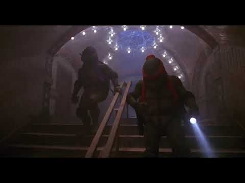 Teenage Mutant Ninja Turtles II (1991) - Turtles New Home Scene (HD)