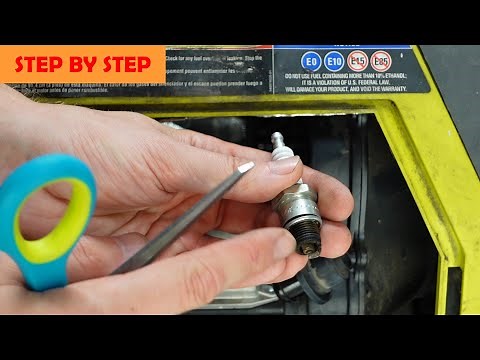 Easy Spark Plug Change for Ryobi Generator! Step by Step