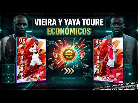 POGBA y ZAKARIA: el VIEIRA y YAYA TOURÉ BARATO de eFootball (Consola/Móvil)