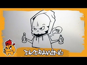 How to draw my new graffiti characters Part 18