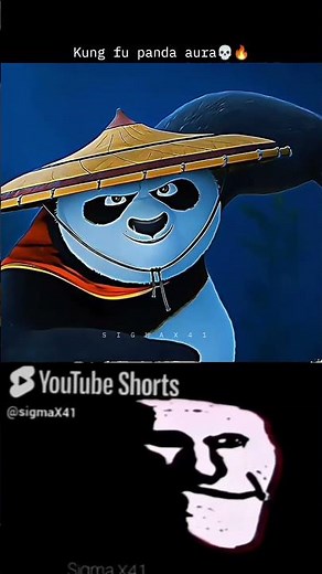 Kung Fu Panda Aura 😈🔥 | Sigma Attitude Edit | #shorts #viral #trend