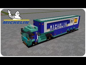 How to build a Truck Trailer in Minecraft (Michelin) Minecraft Truck Trailer Tutorial