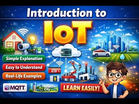 Introduction to Internet of Things (IoT) | Simple Explanation for Beginners | Sensors | Actuators
