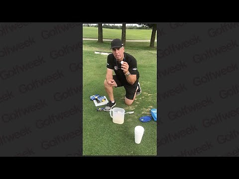 Bryson Dechambeau’s coach soaks golf balls in water to determine balance