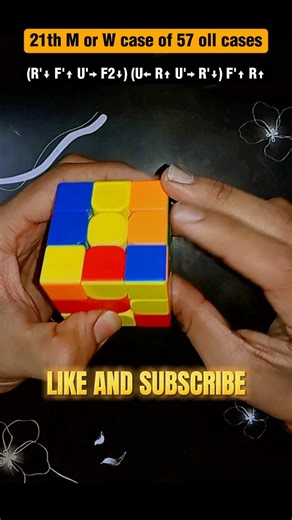 (part-17) all 57 oll algorithms with easy finger tricks