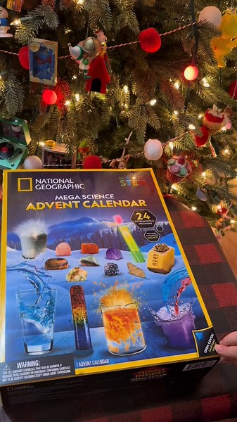 National Geographic Mega Science Day 8: Discovering Carnelian Inside, we found a beautiful specimen of carnelian. We learned about the history of the carnelian stone. This semiprecious stone ranges from pinkish-orange to a dark, brick red. Stay tuned for more exciting discoveries as we continue our journey through the world of science. #adventcalendar #christmas #nationalgeographic #christmasmagic #adventcalendaropening #adventcalendar2024 #fyp #stem #adventday8 #scienceathome #science #megascie