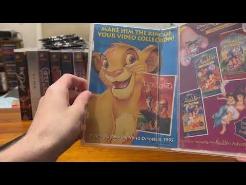 My Walt Disney Classics VHS Collection
