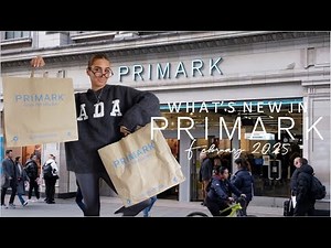 WHAT'S NEW IN PRIMARK FEBRUARY 2025 | spring clothes, pyjamas, home, beauty & mor | UK shopping vlog