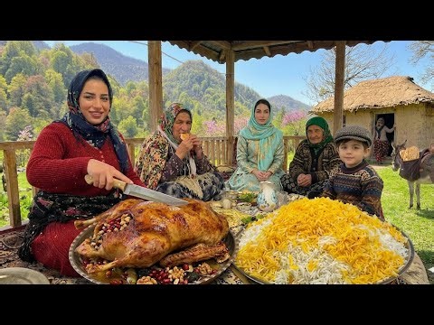 Cooking Goose Bastirma with Grandma | Traditional Village Cooking
