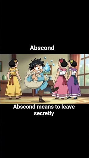 Abscond - Learn Vocab daily