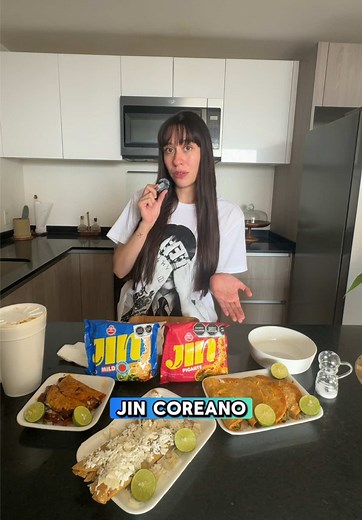 🍜💜 ¡PROBÉ el ramen favorito de JIN de BTS! 😱 ¿De verdad está tan bueno? 👀🔥 #jinramen #otoki #ramen #comidacoreana #jinbts