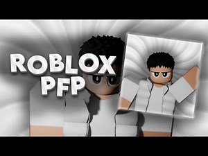 How to make a roblox profile picture from your character!