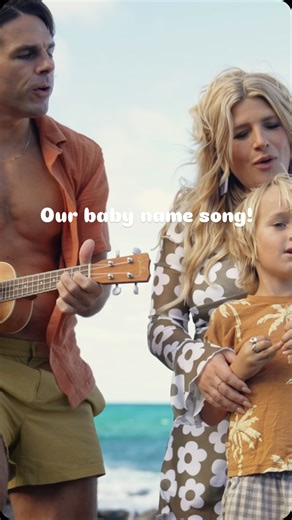 Mr. Kate | DIY and Design on Instagram: "Baby Name Reveal Song! ❤️ You know we can’t do normal 😂 We made a song to share our baby name we chose, because why not!? Hope you love it as much as we do! To see the full story behind the name and our families’ reactions etc you can watch the full video on YT! Thank you all for your love and support 🫶 reading your comments through this grieving process for my Grandma has helped me so much. We’re so lucky to have you."