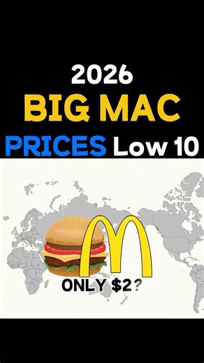 $2 Big Mac Exists?! Cheapest Countries Ranked