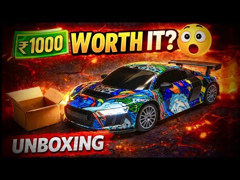 Unboxing ₹1000 RC Car 🔥 Is It Really Worth It? | Budget Toy Review