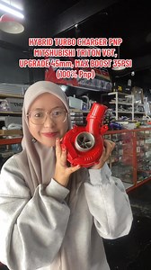 Hybrid Turbo Charger Upgrade 45mm 100% Plug & Play Mitsubishi Triton VGT  WHATSAPP: https://wa.me/60129812599  LINKTREE (Semua Link Tiktok/Shopee/Instagram/Lokasi Kedai): https://linktr.ee/InfiniteTuningHub | ZhiangYapCSFour | Facebook