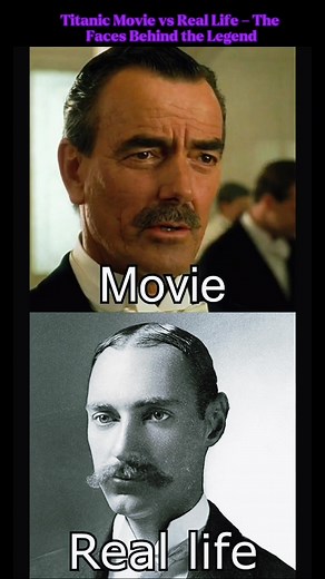 Titanic Movie vs Real Life – The Faces Behind the Legend Did you know? 🧐 The characters we watched in Titanic (1997) were inspired by real people who lived through the greatest maritime disaster in history. This video shows a powerful side-by-side comparison of the Titanic movie cast and their real-life counterparts—the passengers and crew whose true stories shaped the film. Some survived, some perished, but all became part of a tragedy the world will never forget. From first-class elites to ha