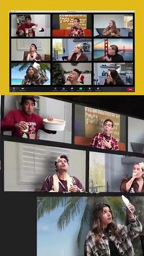 Behind the Scenes of Zach King's Thanksgiving Trick #shorts