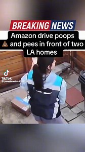 Amazon driver caught pooping and peeing at customers homes . 🤯 Thank God for home cameras 👍 | Jersey Girls Life