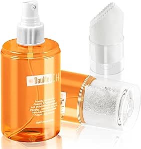 Touchscreen Mist Cleaner 2 Pack, Screen Cleaner Spray, Large Screen Cleaner Cloth Wipes for Smart TV, iPhone, Monitor, Computer, MacBook, Glasses, Lens, Laptop, iPad, Tablet, Car - Orange