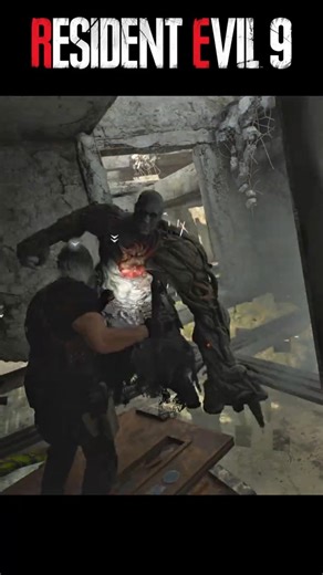 MR.X FALLS INTO GLASS TRAP! (RE9 MOD)