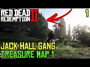 Red Dead Redemption 2 - JACK HALL GANG TREASURE MAP 1 PART#1
