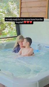 One day I’m going to buy Kaden a big pool/hot tub that he can use all year round! He would be so much happier, just being in the water a lot more! I took this video a month before he left to go to Nexus Children’s Hospital. This was at a cabin that we rented with a hot tub but this was also the same day that he busted his face and was bleeding It’s so crazy how he could go from one mood to going insane the next minute. I never have saw him pitch a fit in water except for in the bathtub. All I kn