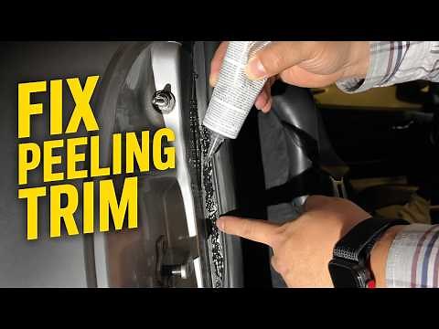 How to Glue Car Weatherstrip
