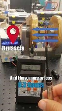 Measure Earth’s Magnetic Field! – Hall Sensor #experiment #physics #science